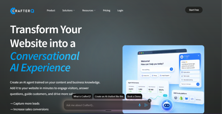 CrafterQ – An AI Agent Platform: Oct 25,2026